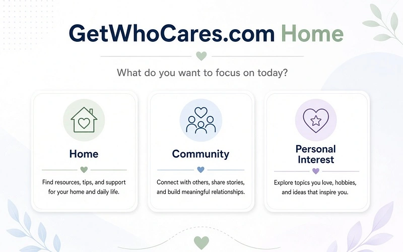 GetWhoCares.com Home