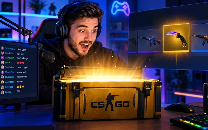 Live Case Opening Content